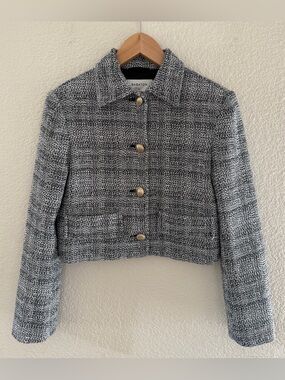 BABATON By Aritzia Size XS Frances Jacket Button Up Blazer #95478 black